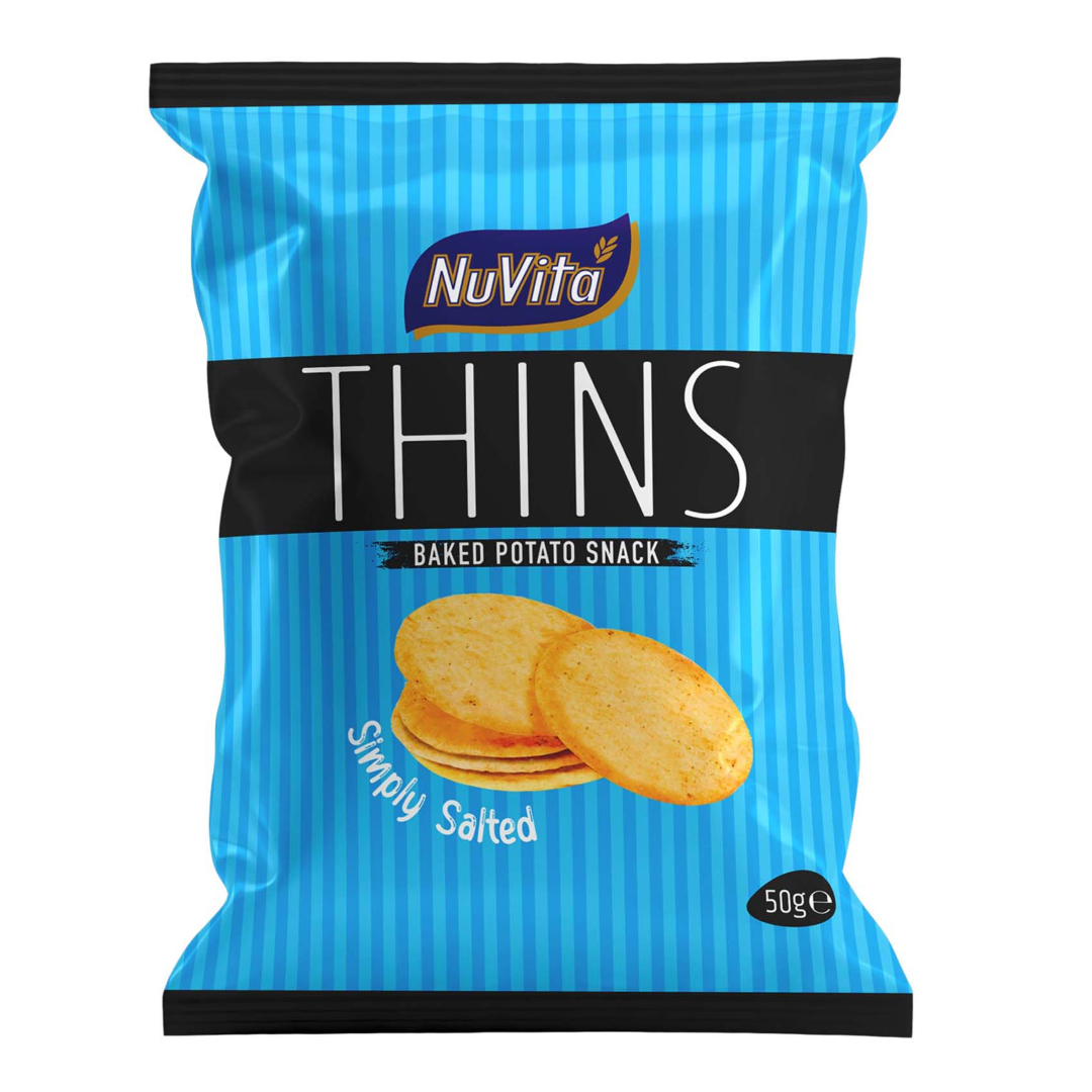 NUVITA THINS SALTY 50G